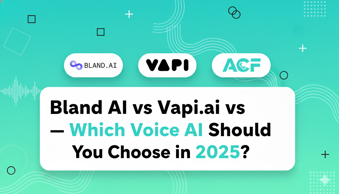 AutoCallFlow vs Vapi.ai vs Bland AI comparison